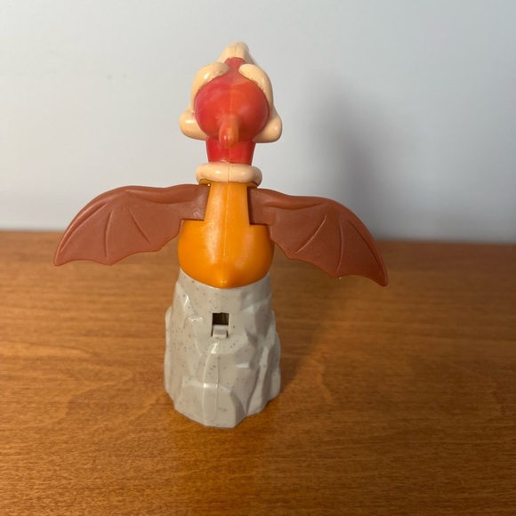 Vintage 1997 Land Before Time Burger King Kid's Meal Toys Set Chomper & Petrie - Picture 4 of 6